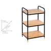 WENKO Regal LOFT 3 Etagen Bambus Bad Küche Wohn Zimmer Produktbild-Vorschau 9