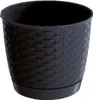 Doniczka Ratolla Round antracyt 14,5 cm Podgląd zdjęcia produktu 1