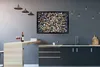 MuchoWow® Gerahmtes Poster Korken auf einem Haufen 90x60 cm Produktbild-Vorschau 2