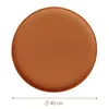 A round brown cushion with a diameter measurement indicated below. Produktbild-Vorschau