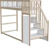 A loft bed with stairs and storage is shown against a white background. Náhled obrázku produktu