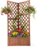 COSTWAY Jardinière, treillis, treille et trou de drainage, Voir les images du produit 1