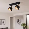 XUDO LED Deckenstrahler GX53 schwarz gold 2 flammig Produktbild-Vorschau 7