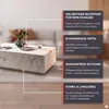 SalesFever Couchtisch 120x75 cm | rechteckig | MDF foliert Produktbild-Vorschau 4