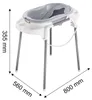 Rotho Babydesign Babywanne mit Wannenständer Top Stone Grey Produktbild-Vorschau 15