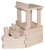 350 Stück WELLGRO Natur Holzbausteine - Holzsteine zum Produktbild-Vorschau 3