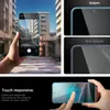 A collage of images showing a phone being held, close-ups of screen protectors, and a hand interacting with a phone screen. Náhľad obrázku produktu
