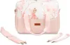 Borsa per passeggino, ecopelle, Fairy Emma, rosa, bianco Anteprima dell’immagine prodotto 1
