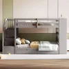 Letto a castello Sweiko 90x200 cm, scala di sicurezza con Anteprima dell’immagine prodotto 4