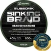Sonik Subsonik Sinking Braid 40lb 0,20mm - 600m geflochtene Produktbild-Vorschau 2