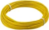 Goobay 55041 Fils de cuivre isolés, jaune, 10 m - 1 fil, Voir les images du produit 1