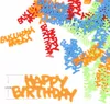 Oblique Unique Happy Birthday Konfetti bunt für Geburtstag Produktbild-Vorschau 2