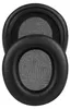 Two black ear pads for headphones are shown, stacked on top of each other. Produktbild-Vorschau