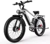A studio shot of an electric mountain bike against a white background. Podgląd zdjęcia produktu