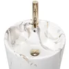 Umywalka Ceramiczna Wolnostojąca Blanka Marble Marmur Podgląd zdjęcia produktu 3