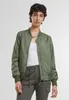 Brandit Bomberjacke Damen Jula Bomberjacket oliv Basics Produktbild-Vorschau 1