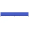 vidaXL Tissu brise-vent 6 pièces 800 x 80 cm bleu azur Voir les images du produit 7