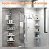 Étagère de salle de bain Étagère télescopique en acier Voir les images du produit 3
