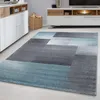 Kurzflor Teppich Luigi rechteckig, Farbe: Blau, Produktbild-Vorschau 2