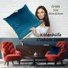 Dekokissen 50x50cm Kissenhülle mit Reißverschluss Produktbild-Vorschau 4