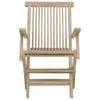 Gartenstühle 2 Stk. Klappbar Grau 56x61x89 cm Massivholz Produktbild-Vorschau 4