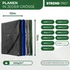 Plandeka Strong 10x15 m, 200 g/m, plandeka, antracyt, z Podgląd zdjęcia produktu 3
