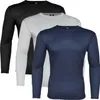 HEAT BOOSTER Thermoshirt lange mouw heren, geribd met Productafbeelding-voorbeeld 4