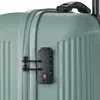 A close-up view of a green suitcase with a TSA-approved combination lock. Náhľad obrázku produktu