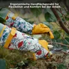 Mustbau Lange Gartenhandschuhe für Damen, Kunstleder Produktbild-Vorschau 5