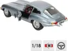 Bburago 1:18 Jaguar E Coupe Metalic Silver Blue Podgląd zdjęcia produktu 19