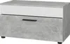 Wohnzimmerschrank Vicco Berno Beton/Weiß 70.8 x 38.9 cm mit Produktbild-Vorschau 1