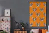 MuchoWow® Wandteppich Wandbehang Katze - Orange - Muster Produktbild-Vorschau 5