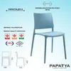 PAPATYA Joy-S Designstuhl: 200 kg Stapelstuhl Bistrostuhl Produktbild-Vorschau 7