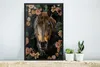 MuchoWow® MuchoWow® Gerahmtes Poster Pferd - Blumen - Produktbild-Vorschau 5