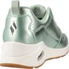 Rear view of a green sneaker. Anteprima dell’immagine prodotto