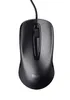 A top-down view of a black wired computer mouse against a white background. Anteprima dell’immagine prodotto