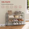 WOLTU Schuhregal Schuhablage, Ständer 4 Schicht für 16 Produktbild-Vorschau 5