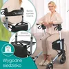 Składany i lekki rollator ELONEO z siedziskiem, lekki Podgląd zdjęcia produktu 3