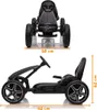 Gokart für Kinder Mercedes - 3 bis 7 Jahre - Verstellbarem Produktbild-Vorschau 2