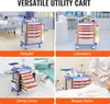SucceBuy Carrello da laboratorio a 5 piani, carrello medico Anteprima dell’immagine prodotto 6