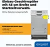 Exquisit Geschirrspüler EGSP9410-EB-030D inox | Produktbild-Vorschau 2
