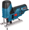 A studio shot of a Bosch jigsaw on a white background. Voir les images du produit