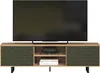 Sentra TV Tisch grün, Eiche Nachbildung. Produktbild-Vorschau 8