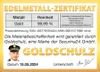 Grußkarte Taufe Elefant Glückwünsche Goldbarren 1g 1 Gramm Produktbild-Vorschau 2