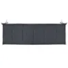 vidaXL Coussin pour banc de jardin Anthracite 150x50x3 cm Voir les images du produit 10
