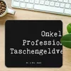 Mr. & Mrs. Panda Mauspad Spruch Onkel Taschengeld - Schwarz Produktbild-Vorschau 2