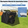 Riparo per moto, tessuto Oxford 600D, 345x137x190 cm Anteprima dell’immagine prodotto 5