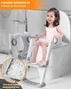 Kinder-Toilettensitz mit Treppe, höhenverstellbar und Produktbild-Vorschau 6