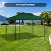Outsunny Ersatzdach für Metall-Gartenpavillon 3x4 Partyzelt Produktbild-Vorschau 2