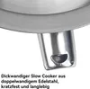 2,5L Milch- und Wachstopf mit Deckel, Edelstahl-Doppelwand, Produktbild-Vorschau 3